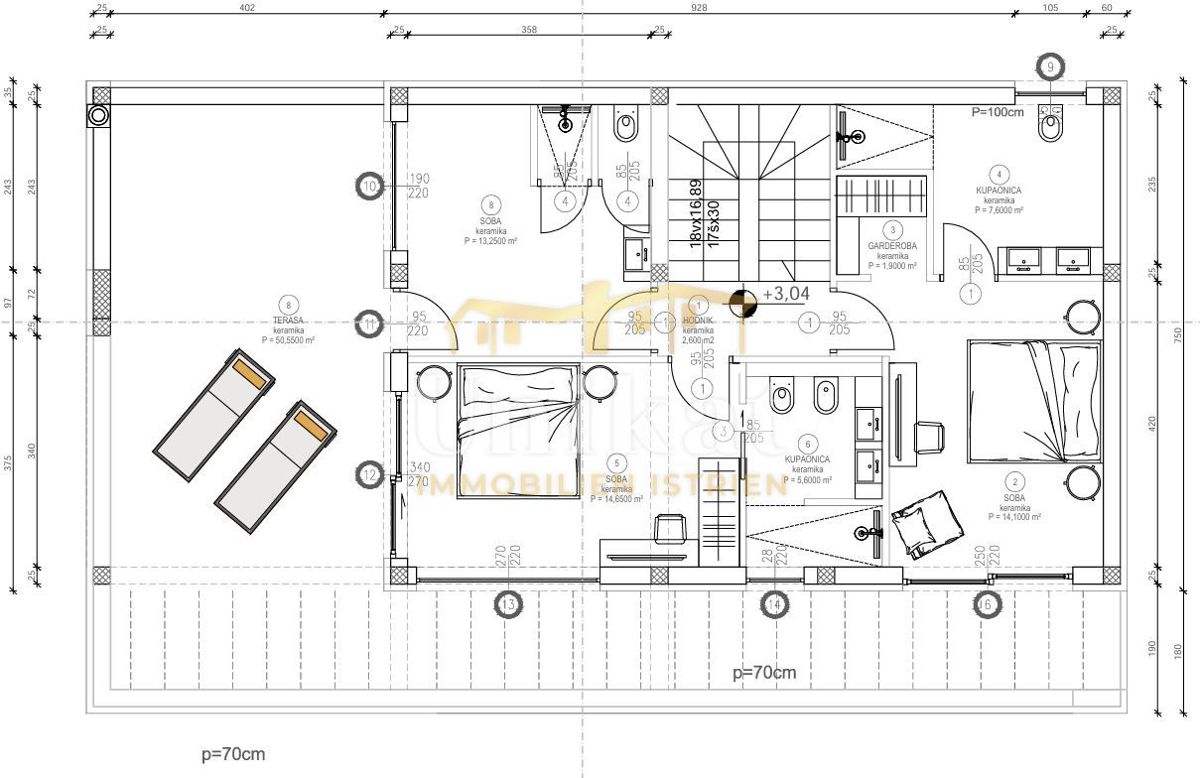 Terreno edificabile con vista mare